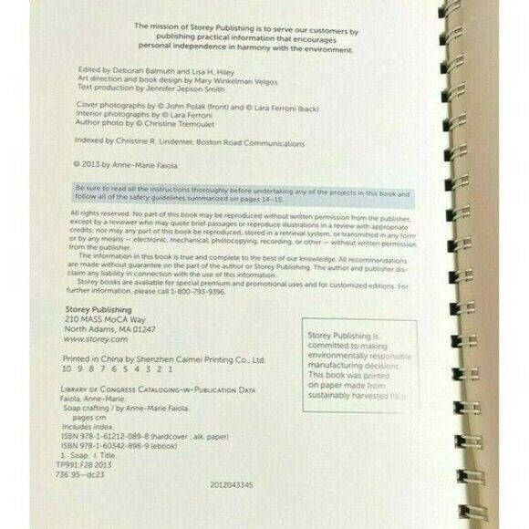 Soap Crafting Step-By-Step Techniques For Making 31 Unique Soaps Crafts Book New - Picture 3 of 8